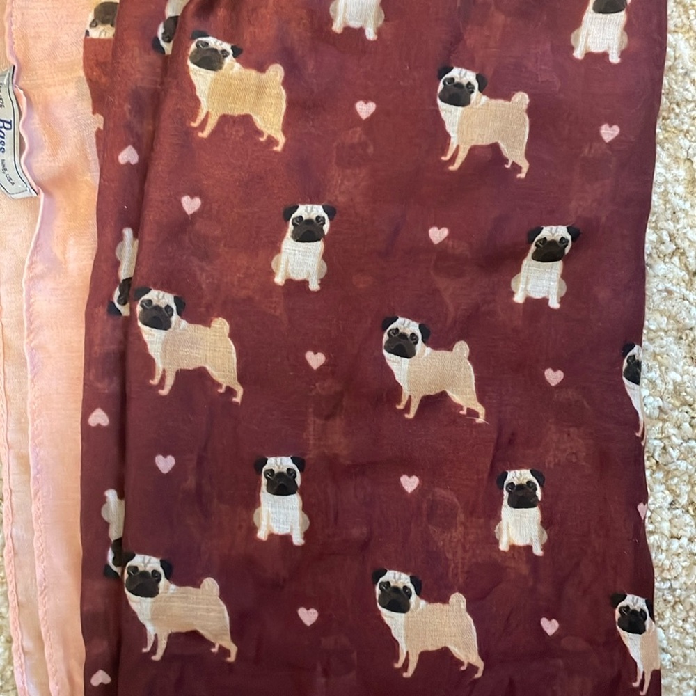 Pug Scarf Dog Dogs Bass